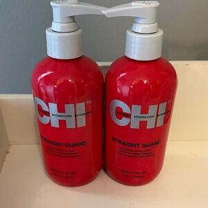 Straight Guard Smoothing Styling Cream - Red